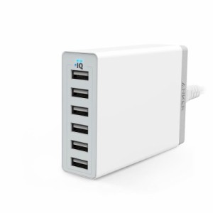 Anker PowerPort 6 (60W 6ポート USB急速充電器) iPhone/iPad/iPod/Xperia/Galaxy/Nexus / 3DS / PS Vita/ウォークマン他対応 【PowerIQ