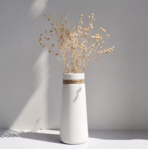 花瓶 白 花瓶 陶器 花瓶 花器フラワーベース ホワイト白 セラミック 陶器 花瓶 北欧 日本 花瓶 フラワーポット花器 ホワイト北欧陶器 ア