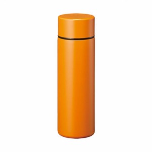ゴーウェル TWs ミニ マグボトル 真空断熱 保温 保冷 水筒 オレンジ 130ml (ポケットに入る 最小サイズ) TS-1573-003
