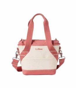 L.L.Bean(エルエルビーン) インサレーテッド・トート スモール キャンバス ソフトクーラー 保冷 (S, Mineral Red)