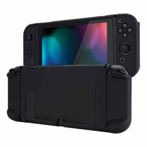 eXtremeRate PlayVital Nintendo Switchコンソールに対応するバックカバー、分割デザインでNS Joyconハンドヘルド用保護ケース（ハード）