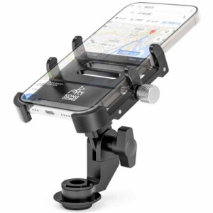 自転車 スマホホルダー 角度調整可能 iPhone・Androidスマートフォン対応 ロードバイクやクロスバイクなど適用 携帯ホルダー KONG MING C