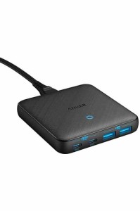 Anker PowerPort Atom III 65W Slim (USB PD 充電器 4ポート USB-C 急速充電器)【PPS規格対応 / USB PD対応 / PowerIQ 3.0 (Gen2)搭載 / 