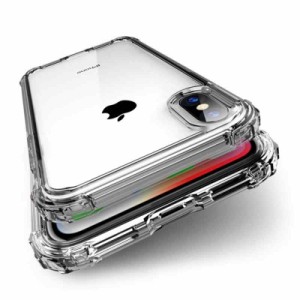 BENEFIQ iPhone ケース クリア 耐衝撃 米軍MIL規格取得 透明 アイフォン ソフト カバー ワイヤレス充電 iPhone (iPhoneXSMax（6.5インチ