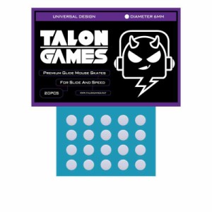 TALONGAMES 汎用 円形 マウスソール プレミアム グライド マウススケート マウスフィート 用 高耐久 超低摩擦 Super Smooth 交換用【日本