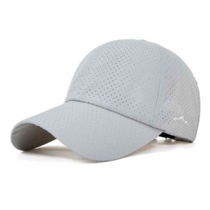 [LoToba] キャップ メンズ 大きいサイズ 夏 帽子 メッシュキャップ レディース 無地 軽量 通気性 速乾性 シンプル アウトドア ゴルフ ス