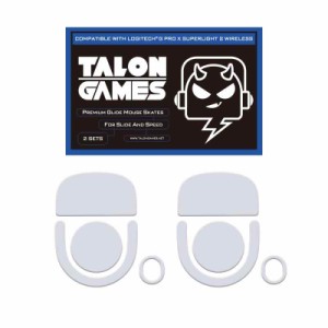 TALONGAMES マウスソール プレミアム グライド マウススケート マウスフィート 用 2sets 高耐久 超低摩擦 Super Smooth 交換用【国内正規