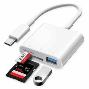Oyuiasle USB C SD カード リーダー、iPad/Mac 用の USBC - SD カード リーダー TypeC アダプター、Mac/iPad Pro/Air/Mini/MacBook Pro/A