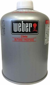 ウェーバー(Weber) バーベキュー コンロ BBQ グリル ポータブルガス缶（OD缶） 【日本正規品】 (グレー, 標準)