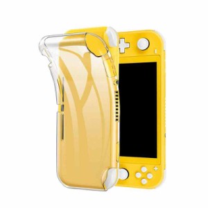 For Switch Lite ケース クリア TPU ケース For Switch Lite カバー TPU 超薄型 全面保護 ケース TPU ソフト For Switch Lite ケース ク