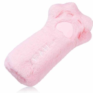 貫禄屋 雪月 筆箱 ペンケース ポーチ 小物入れ ねこ 猫 ぬいぐるみ 肉球 PC000 (Pink)