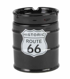 愛龍社 NEWドラム缶灰皿 ROUTE66 AR-1426-4