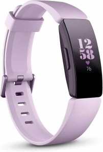 Fitbit InspireHR フィットネストラッカー Lilac L/Sサイズ FB413LVLV-FRCJK