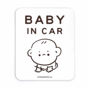 TSUMUPAPA (つむぱぱ) カーマグネット BABY IN CAR