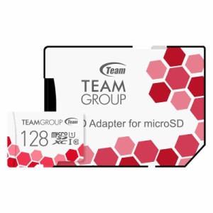 Team microSDカード UHS-1 Nintendo Switch動作確認済み 日本国内10年 SD変換アダプター付属 正規品 (128GB)