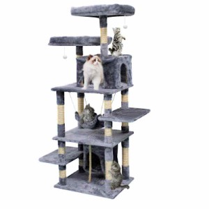 猫タワー 猫ちゃんタワー ペット用品 (170cm)