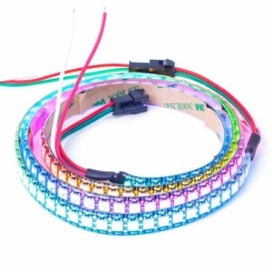 WS2812B ECO STRIP ALL (黒 Pcb Ip65, 1m 144LEDs/m)