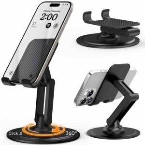 Cooper 360°スマホスタンド - 高さ調整 卓上 スマホスタンド- 携帯スタンド 卓上 撮影 スマホ台 スマホ立て スマホ置き iphoneスタンド 