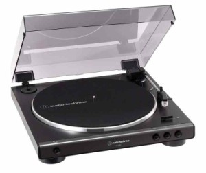 オーディオテクニカ フルオート レコードプレーヤー AT-LP60X 33/45回転対応 ベルトドライブ 【国内正規品】ダークガンメタリック AT-LP6