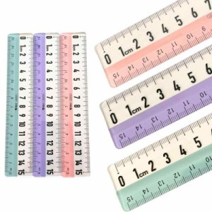 Oiwells 定規 15cm 小学生 物差し 15センチ定規 ものさし 3本セット