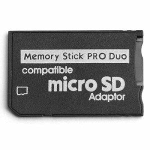 SELECT-A psp メモリースティック PRO Duo 変換アダプタ マイクロSD → メモリースティックPRO Duo SDHC/SDXCカード対応