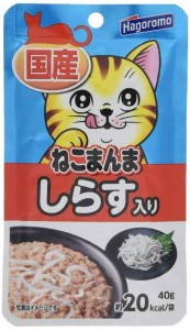 はごろも ねこまんま パウチ しらす入り (国産) 40g×12個 (3922) (まとめ買い)