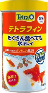 テトラ (Tetra) テトラフィン 90グラム 金魚の主食 金魚のフンを減らす消化の良いフード アンモニアを抑制 善玉菌 水キレイ エサ