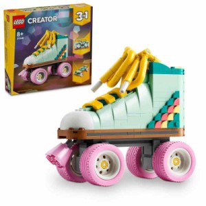レゴ(LEGO) クリエイター レトロなローラースケート おもちゃ 玩具 プレゼント ブロック 男の子 女の子 子供 7歳 8歳 9歳 10歳 小学生 ス