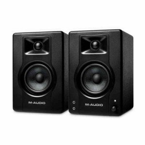 M-Audio モニタースピーカー アクティブスピーカー pc スピーカー ゲーミング 音楽制作 RCA入力端子 L/Rペア 120W 3.5インチ BX3