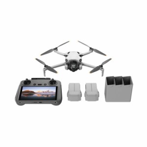 DJI ドローン Mini 4 Pro Fly MoreコンボPlus 飛行時間45分 インテリジェント フライトバッテリー Plus2個付き DJI RC 2（スクリーン一体