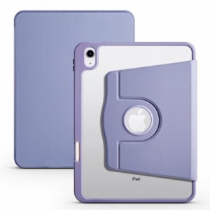 Ryo楽々生活館 iPad Air5 Air4 Pro11 第4/3/2世代 ケース アクリル タッチペン収納 ワイヤレス充電可能 画面360°回転 スタンド角度調節 