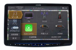 アルパイン(ALPINE) 11インチカーナビ 1DINフローティングビッグX11 XF11NX2S ワイヤレスAppleCarPlay/AndroidAuto/Buletooth(DVDメカレ