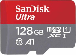 【 サンディスク 正規品 】 SanDisk microSDカード 128GB UHS-I Class10 10年間Ultra SDSQUAB-128G-GH3MA 新パッケージ