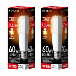 LED電球 E26 T形電球 (電球色)