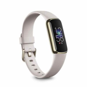 Fitbit Luxe トラッカー (ルナホワイト/ソフトゴールド ステンレススチール)