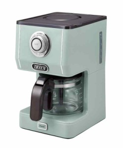 【Toffy/トフィー】 アロマドリップコーヒーメーカー K-CM5 ドリップ式 蒸らし機能 自動保温機能 ガラスポット メッシュフィルター付き 