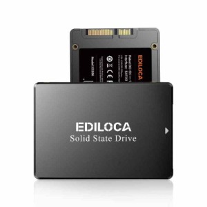 EDILOCA ES106 SSD 2.5インチ 7mm SATA3 6Gb/s 3D NAND採用 内蔵型SSD (ES106 - 2.5インチ SATA, 512GB)