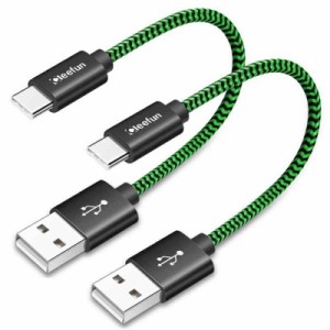 USB Type C ケーブル【5本】CLEEFUN USB-A to USB-C 充電ケーブル 3A急速充電 QC3.0対応 高耐久 ナイロン編み タイプｃケーブル Switch, 