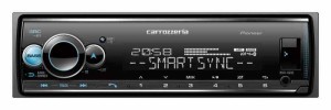 Pioneer パイオニア オーディオ MVH-6600 1D メカレス Bluetooth USB iPod iPhone AUX DSP カロッツェリア