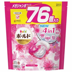 P&G ボールド ジェルボール 癒しのプレミアムブロッサムの香り 詰め替え用 76個