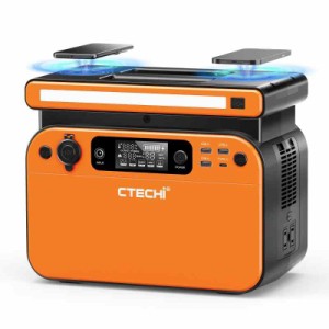 CTECHi ポータブル電源 大容量 (500W-518Wh)