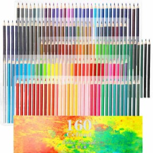 色鉛筆 (160色セット 油性色鉛筆)