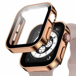 Singiuzoo Apple Watch 用 防水ケース 45mm 44mm 41mm 40mm アップルウォッチ ケース 3D直角エッジデザイン 保護 アップルウォッチ Serie