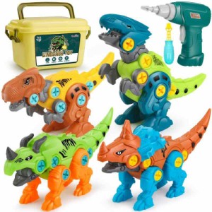 組み立て おもちゃ 恐竜 おもちゃ 2 3 4 5 6 歳おもちゃ 男の子 女の子 子供おもちゃ人気 工具 おもちゃ 知育玩具 プレゼント ランキング