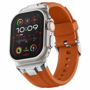 [Suitisbest] コンパチブル Apple Watch Ultra バンド 49mm 45mm 44mm 42mm アップルウォッチバンド スポーツバンド Apple watch シリコ
