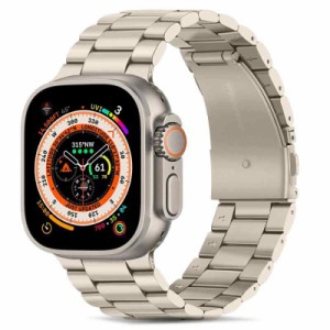 コンパチブル Apple Watch バンド 49mm 45mm 44mm 42mmプレミアムステンレススチールメタル交換バンド Apple Watch Ultra2 Ultra (49mm) 