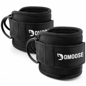DMoose キックバック用のケーブルマシン用のアンクルストラップ、臀部トレーニング、レッグエクステンション、カール、股関節のアウトグ