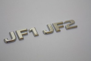 ベンツ風 ホンダN BOX型式エンブレム JF1 JF2