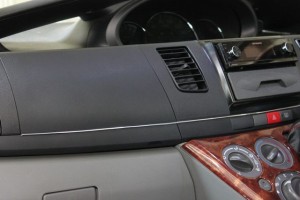 車内用カラフル デコレーション メッキモール type2　メッキ、ブルー、レッド、パープル 車内の高級感アップ　簡単装着