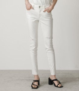 CRASH DENIM SKINNY2/クラッシュデニムスキニー2 WOMENSレディース